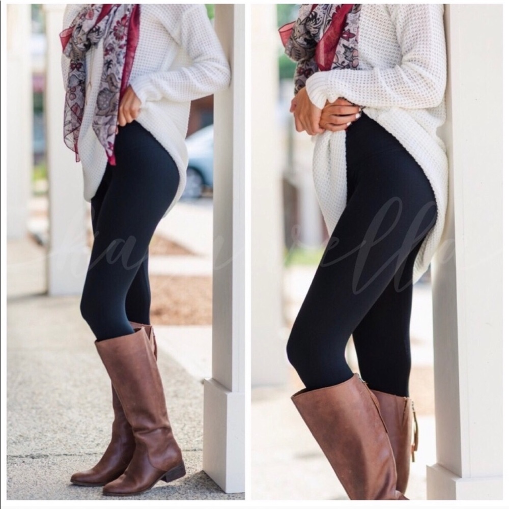 🎉SALE🎉Gorgeous Fleece Lined Black Leggings!
